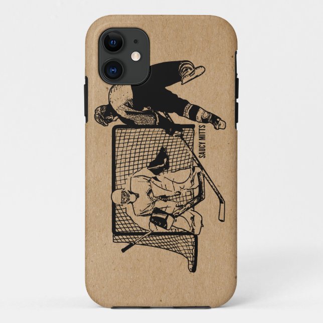 Capa Para iPhone Da Case-Mate Disparado no hóquei líquido (Verso)