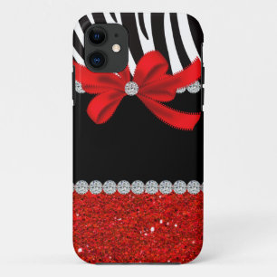 Capa Para iPhone Da Case-Mate Diva do diamante (brilho vermelho)