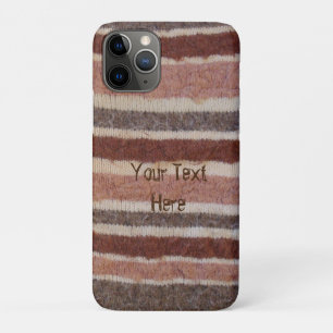 Capa Para iPhone Da Case-Mate divertimento marrom tricotado manualmente vintage