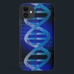Capa Para iPhone Da Case-Mate DNA ID Blue Science<br><div class="desc">CAPA DE TELEFONE de identificação de DNA. A ciência legal,  moderna e divertida inspirou capa de telefone projetada como presente para todos os cientistas,  professores de ciência,  estudantes de ciência,  enfim,  qualquer geek de ciência em sua vida (e isso inclui você)! Projetado pela Science Geekness © em http://www.zazzle.com/sciencegeekness*</div>