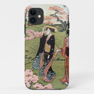 Capa Para iPhone Da Case-Mate ） do 三 do （do 花見, visão da flor do 清