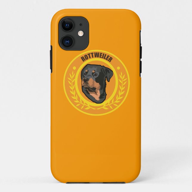 Capa Para iPhone Da Case-Mate Dog ROTTWEILER (Verso)