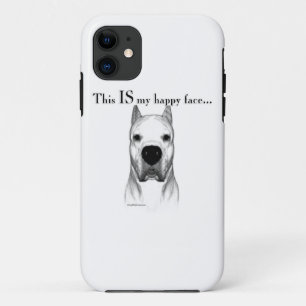 Capa Para iPhone Da Case-Mate Dogo Argentino Happy Face