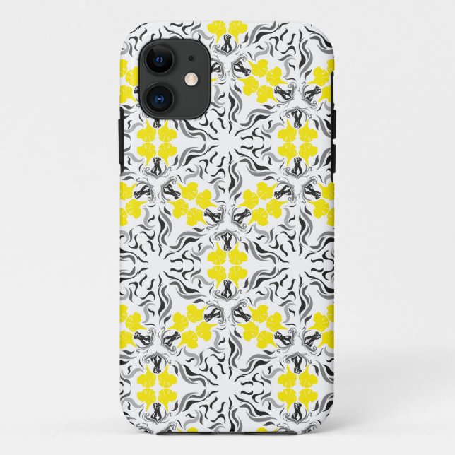 Capa Para iPhone Da Case-Mate Dogues Alemães Pretos Amarelos (Verso)