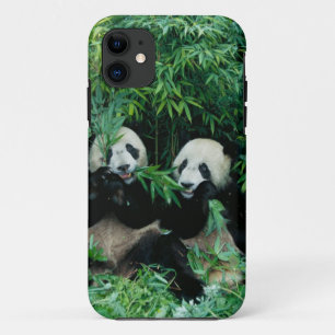 Capa Para iPhone Da Case-Mate Dois pandas comendo bambu juntos, Wolong
