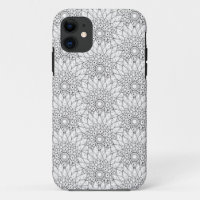 Doodle floral do jardim