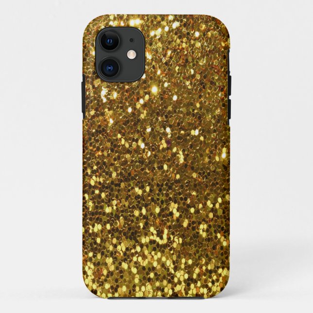Capa Para iPhone Da Case-Mate Dourado brilho (Verso)