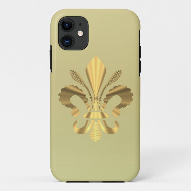 Capa Para iPhone Da Case-Mate Dourado pulso de raias (Verso)