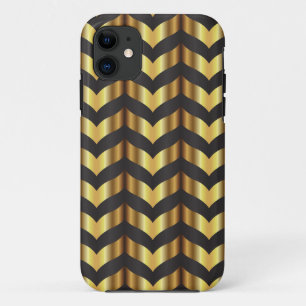 Capa Para iPhone Da Case-Mate dourados por chevron
