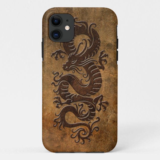 Capa Para iPhone Da Case-Mate Dragão chinês grosso (Verso)