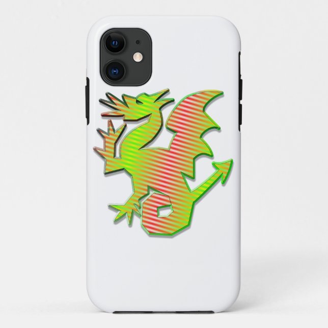 Capa Para iPhone Da Case-Mate Dragão Estilizado (Verso)