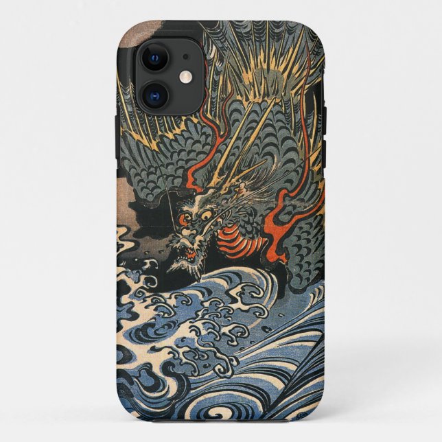Capa Para iPhone Da Case-Mate Dragão no mar (Verso)
