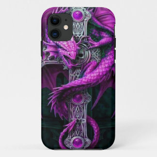 Capa Para iPhone Da Case-Mate Dragão roxo