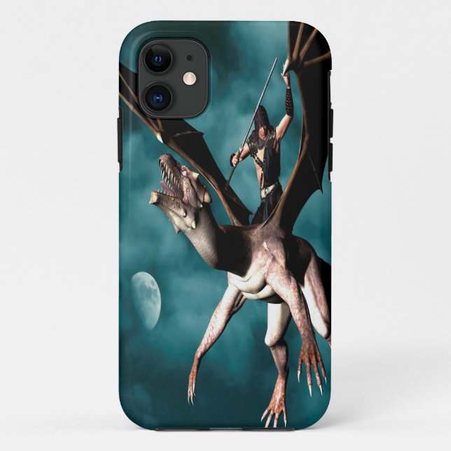 Capa Para iPhone Da Case-Mate Dragon Sky Warrior (Verso)