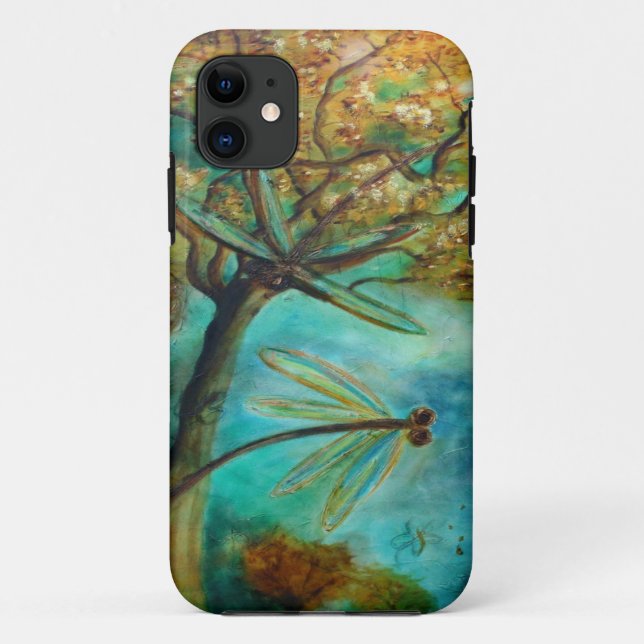 Capa Para iPhone Da Case-Mate Dragonfly Flirtation (Verso)