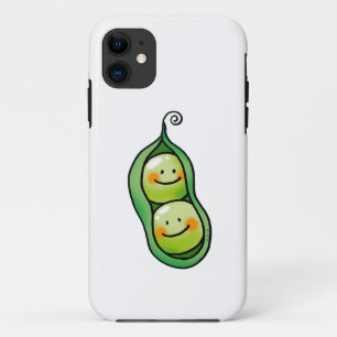 Capa Para iPhone Da Case-Mate Duas ervilhas numa vagem