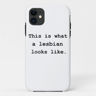 Capa Para iPhone Da Case-Mate É assim que uma lésbica se parece.