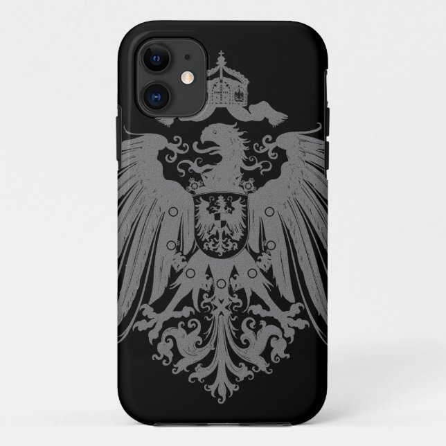 Capa Para iPhone Da Case-Mate Eagle do império alemão (Verso)