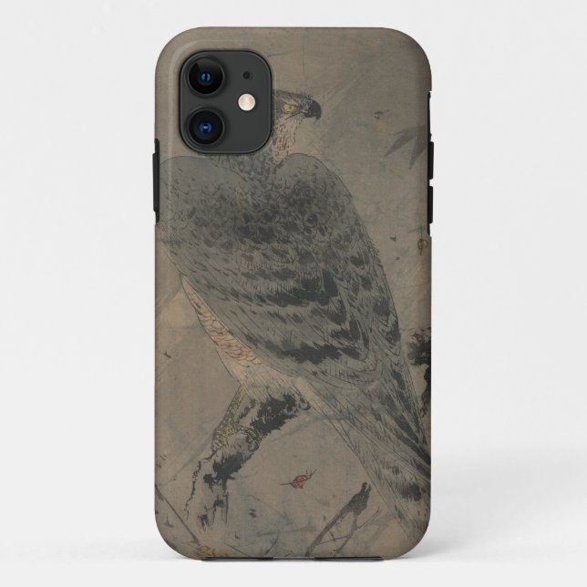 Capa Para iPhone Da Case-Mate Eagle em um ramo do bordo (Verso)