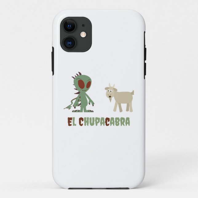 Capa Para iPhone Da Case-Mate El Chupacabra (Verso)
