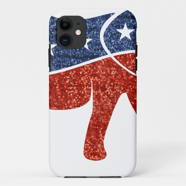 Capa Para iPhone Da Case-Mate elefante republicano brilhante (Verso)