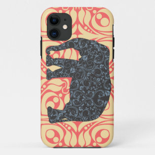 Capa Para iPhone Da Case-Mate Elefante Vinatge do damasco de StellaRoot formal