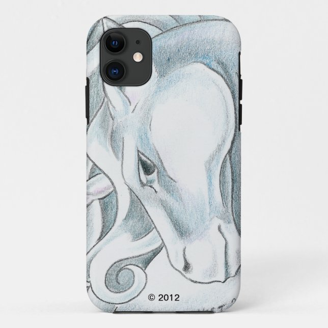 Capa Para iPhone Da Case-Mate Elegante Unicorn (Verso)