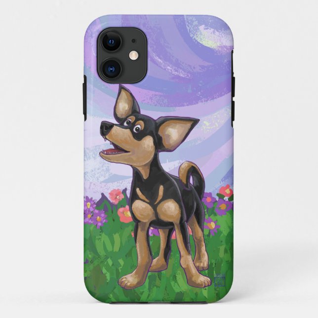 Capa Para iPhone Da Case-Mate Eletrônicos Chihuahua (Verso)