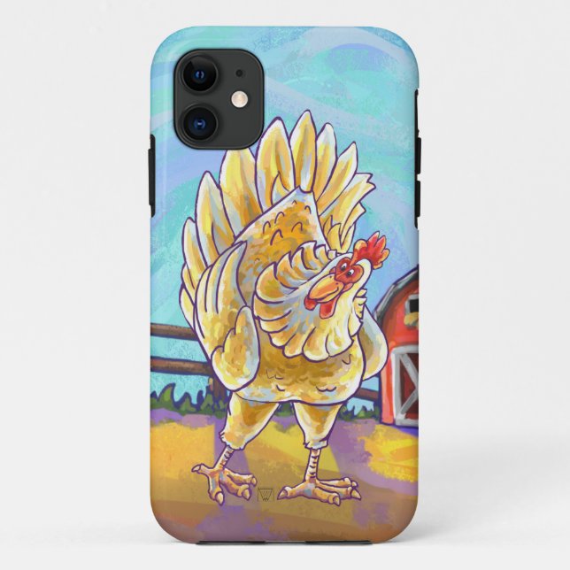 Capa Para iPhone Da Case-Mate Eletrônicos de frango (Verso)
