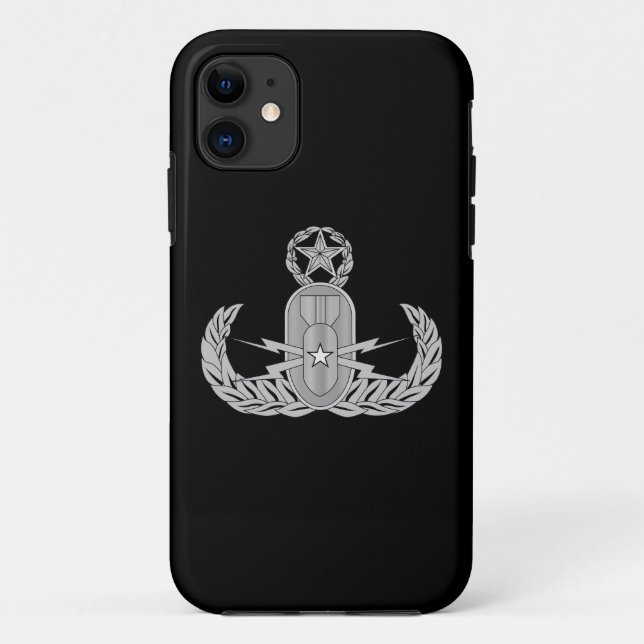 Capa Para iPhone Da Case-Mate Eliminação de ordenança explosiva mestra EOD (Verso)