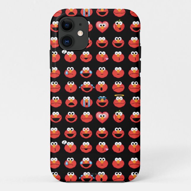 Capa Para iPhone Da Case-Mate Elmo Emoji Pattern (Verso)
