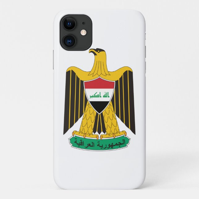 Capa Para iPhone Da Case-Mate emblema do iraq (Verso)