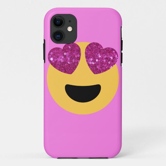 Capa Para iPhone Da Case-Mate emoji do coração (Verso)