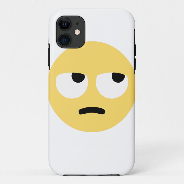 Capa Para iPhone Da Case-Mate emoji eye roll (Verso)