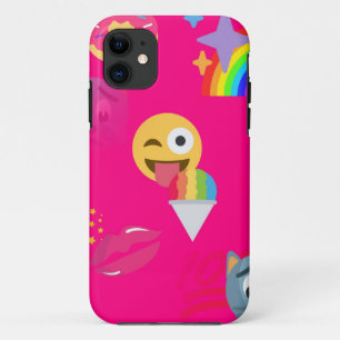 Capa Para iPhone Da Case-Mate emoji rosa quente