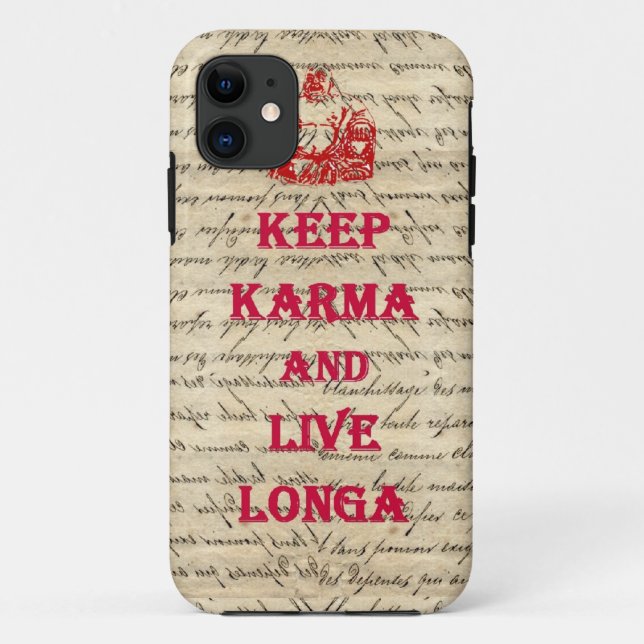 Capa Para iPhone Da Case-Mate Engraçado Buda dizendo (Verso)