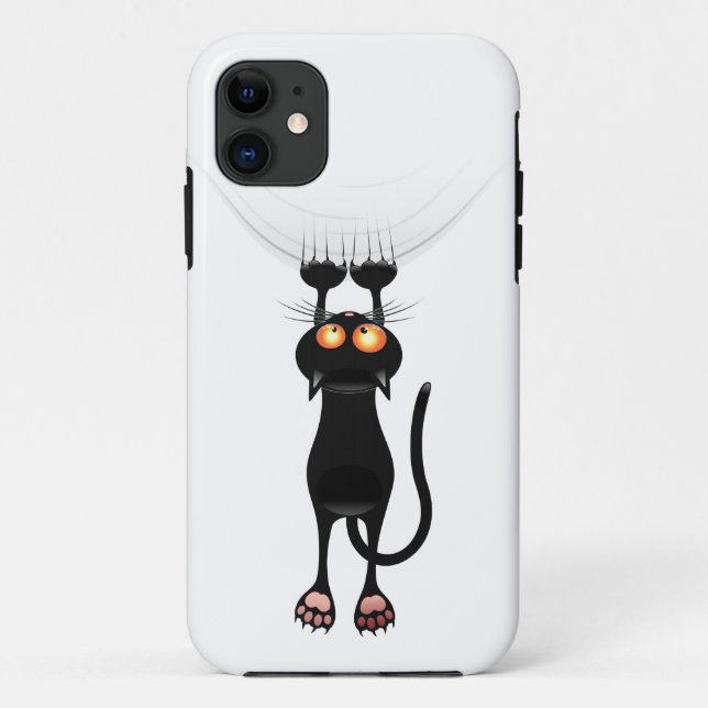 Capa Para iPhone Da Case-Mate Engraçado Esperar Gato (Verso)