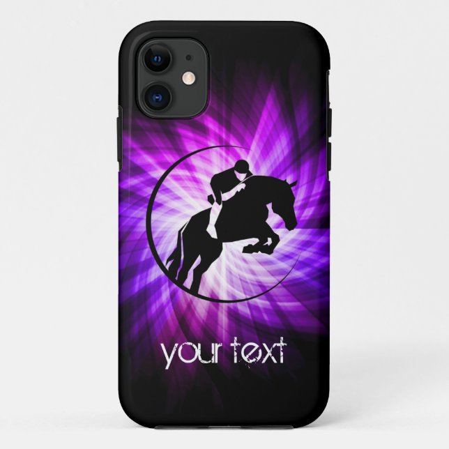 Capa Para iPhone Da Case-Mate Equestre Roxo (Verso)