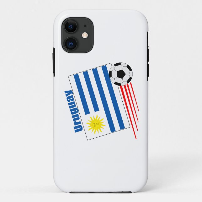 Capa Para iPhone Da Case-Mate Equipe de futebol de Uruguai (Verso)