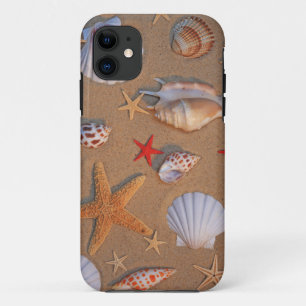 Capa Para iPhone Da Case-Mate Escudos e estrela do mar do mar arranjados na