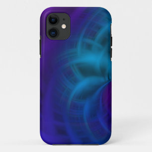 Capa Para iPhone Da Case-Mate Esfregaço azul e roxo