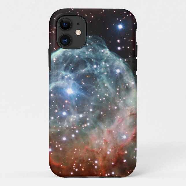 Capa Para iPhone Da Case-Mate Espaço da nebulosa do capacete do Thor (Verso)