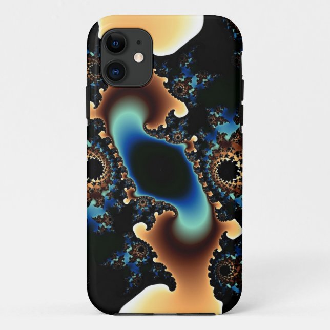 Capa Para iPhone Da Case-Mate Espaço Fractal (Verso)