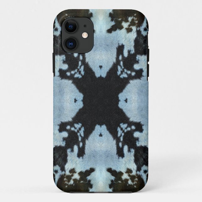 Capa Para iPhone Da Case-Mate Espelho das vacas do caleidoscópio (Verso)