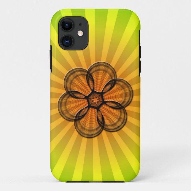 Capa Para iPhone Da Case-Mate Espirógrafo Sunburst (Verso)