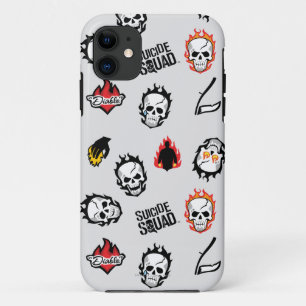 Capa Para iPhone Da Case-Mate Esquadrão Suicida Diablo Emoji Pattern