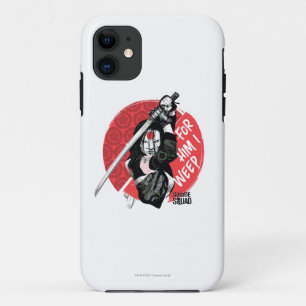 Capa Para iPhone Da Case-Mate Esquadrão Suicida   Katana "Para Ele Eu Choro"