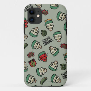 Capa Para iPhone Da Case-Mate Esquadrão Suicida   Padrão Emoji De Sinalizador 