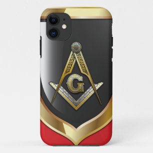 Capa Para iPhone Da Case-Mate Esquadro e Compasso Maçônico