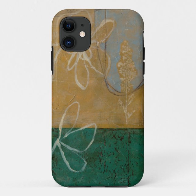 Capa Para iPhone Da Case-Mate Esquema Floral com flor e plantas (Verso)